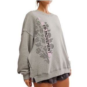 Free People | size medium | all star logo pullover